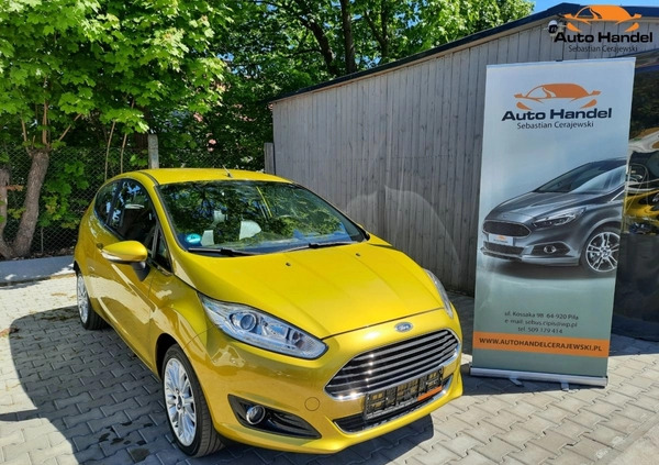 ford fiesta wielkopolskie Ford Fiesta cena 24999 przebieg: 122000, rok produkcji 2012 z Brzeg Dolny